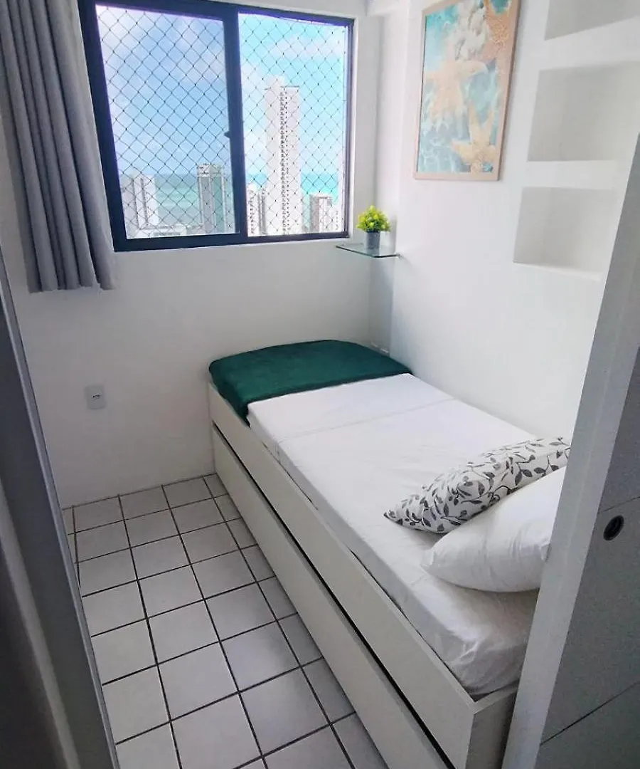 Apt Novo - Boa Viagem, 5Min Da Praia, Prox Ao Aeroporto E Shopping Recife 0*,